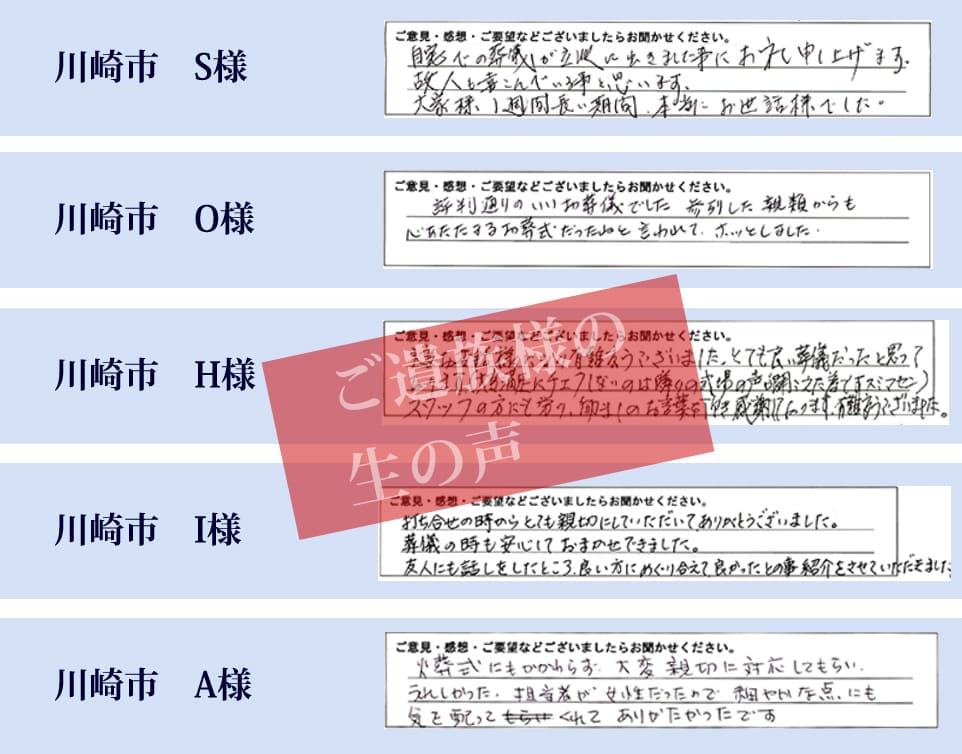お客様の声
