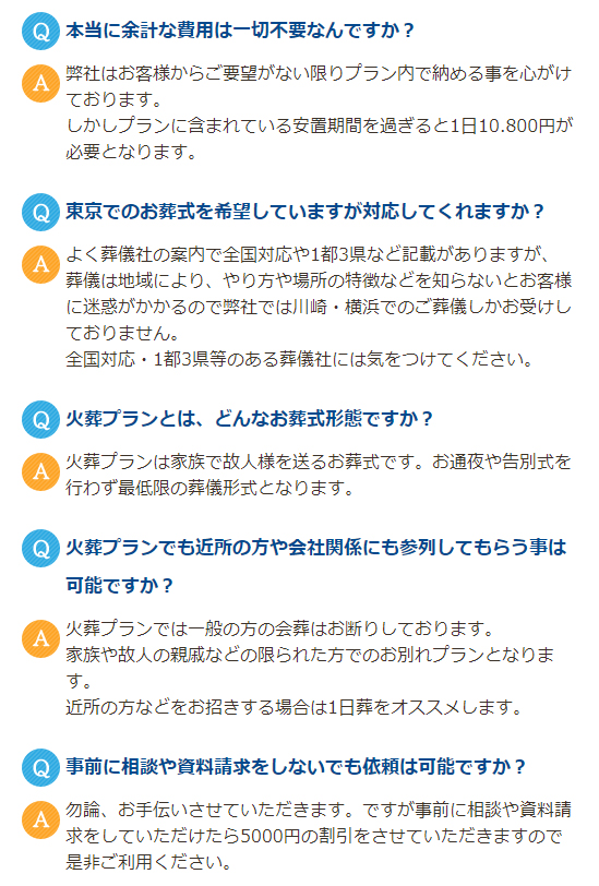 Q&A内容
