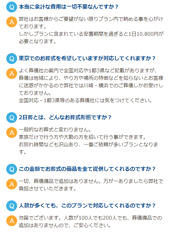 Q&A内容